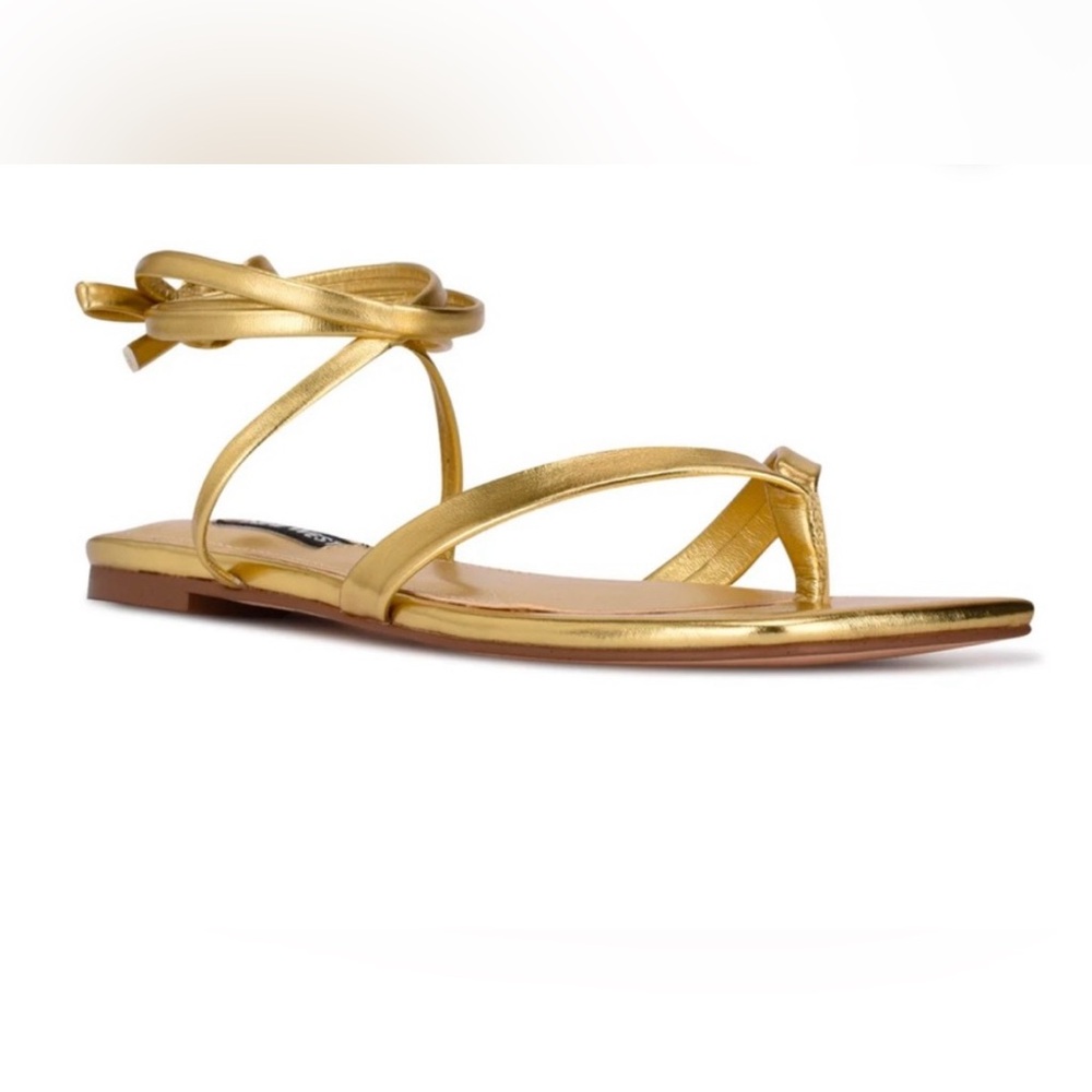 Nine West Ankle-Tie Sandals